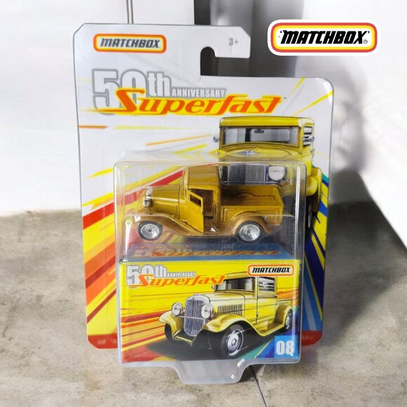 🆕️ MATCHBOX 50th Anniversary Super Fast '32 Ford Pickup - Picture 1 of 6